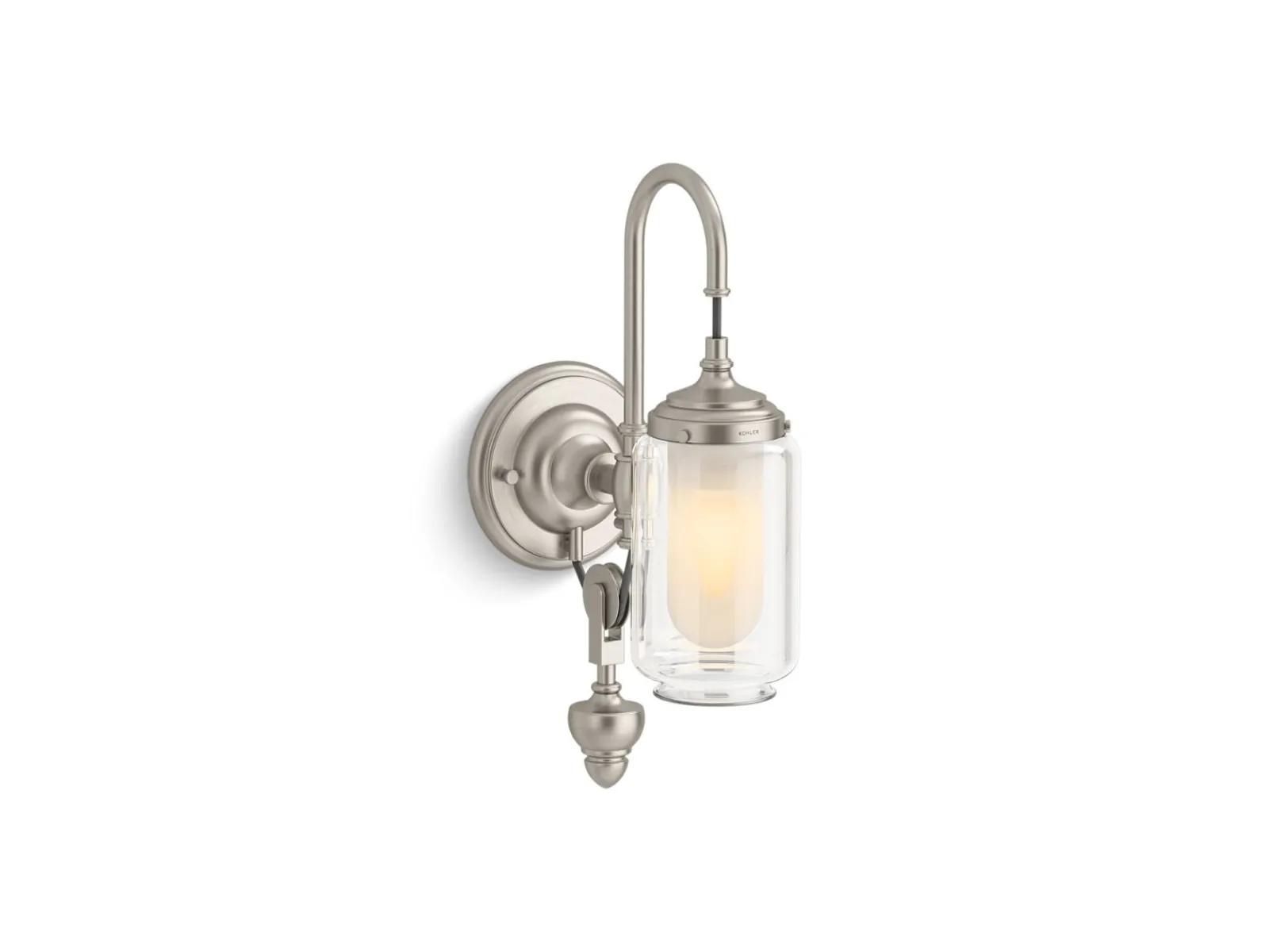 One-light adjustable sconce^Kohler Discount