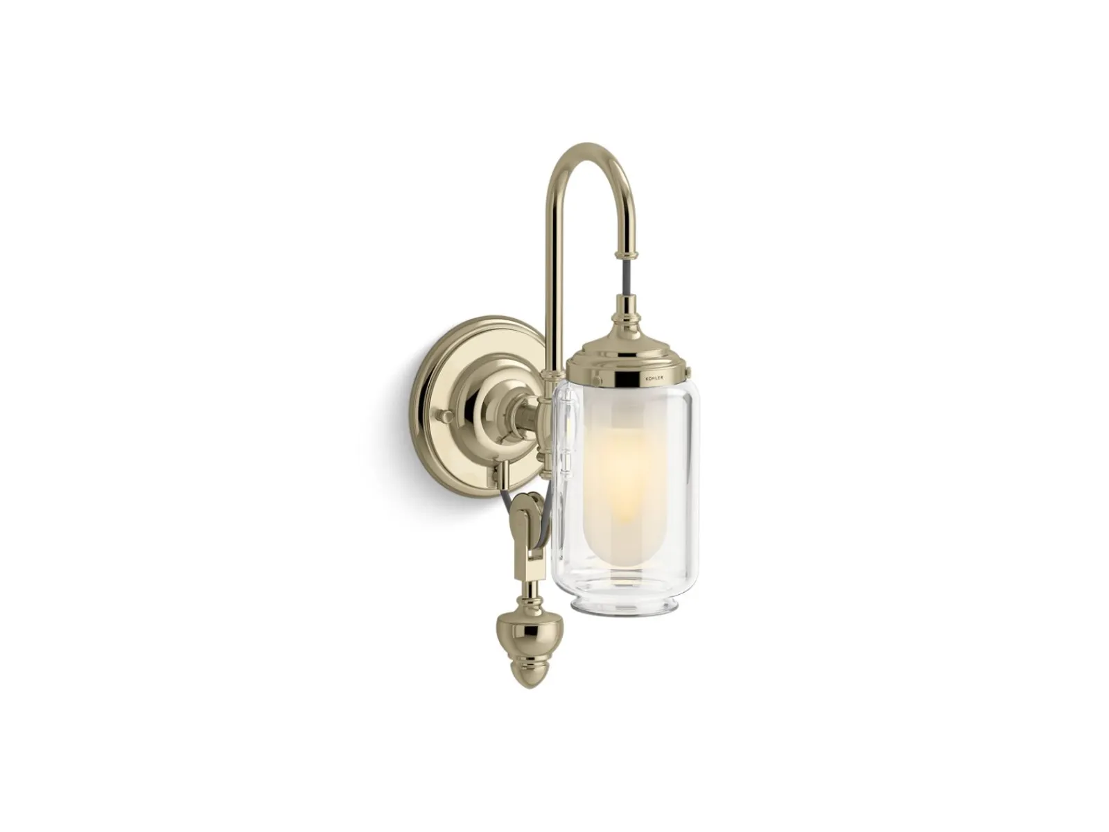 One-light adjustable sconce^Kohler Discount
