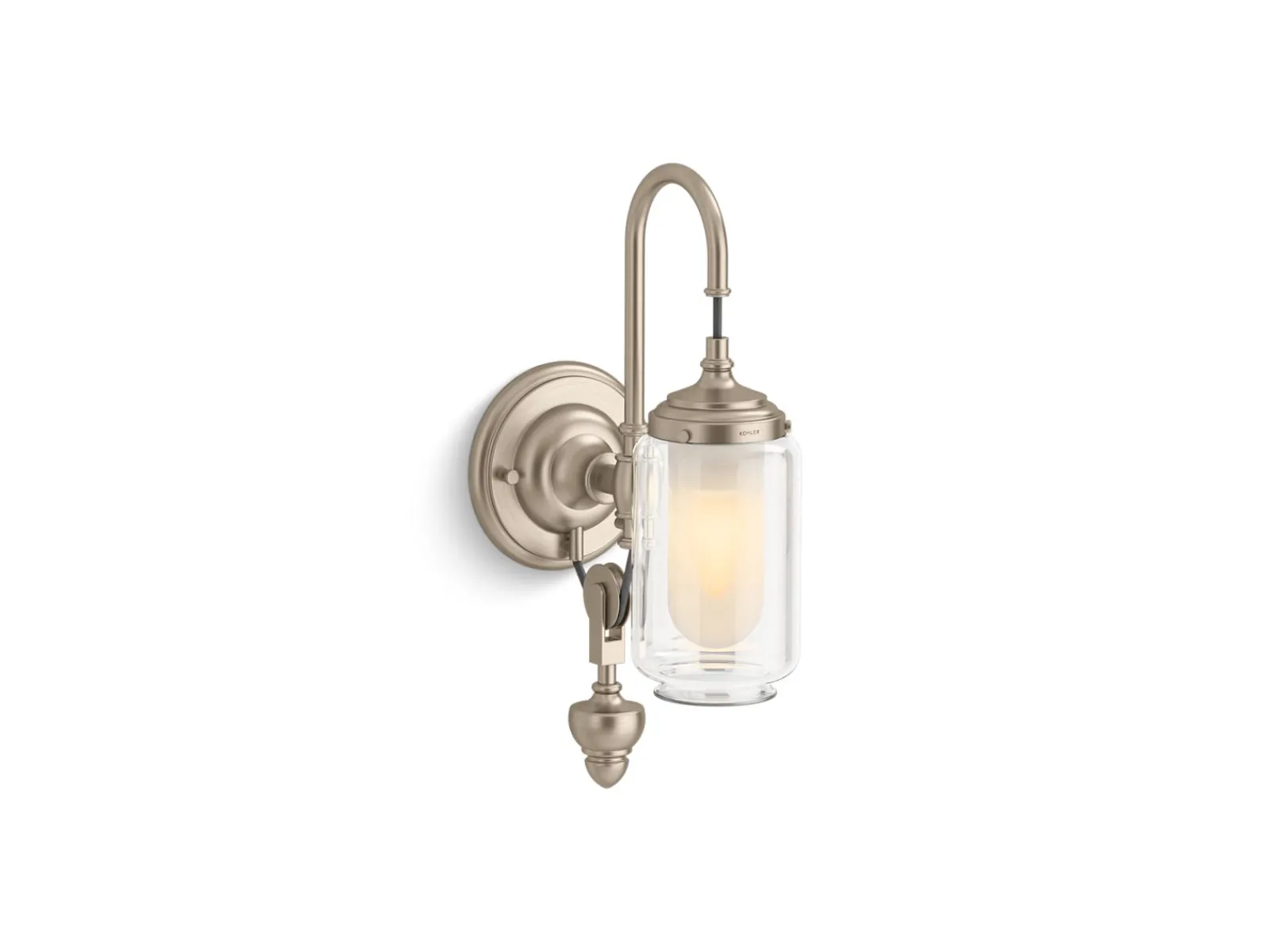 One-light adjustable sconce^Kohler Discount