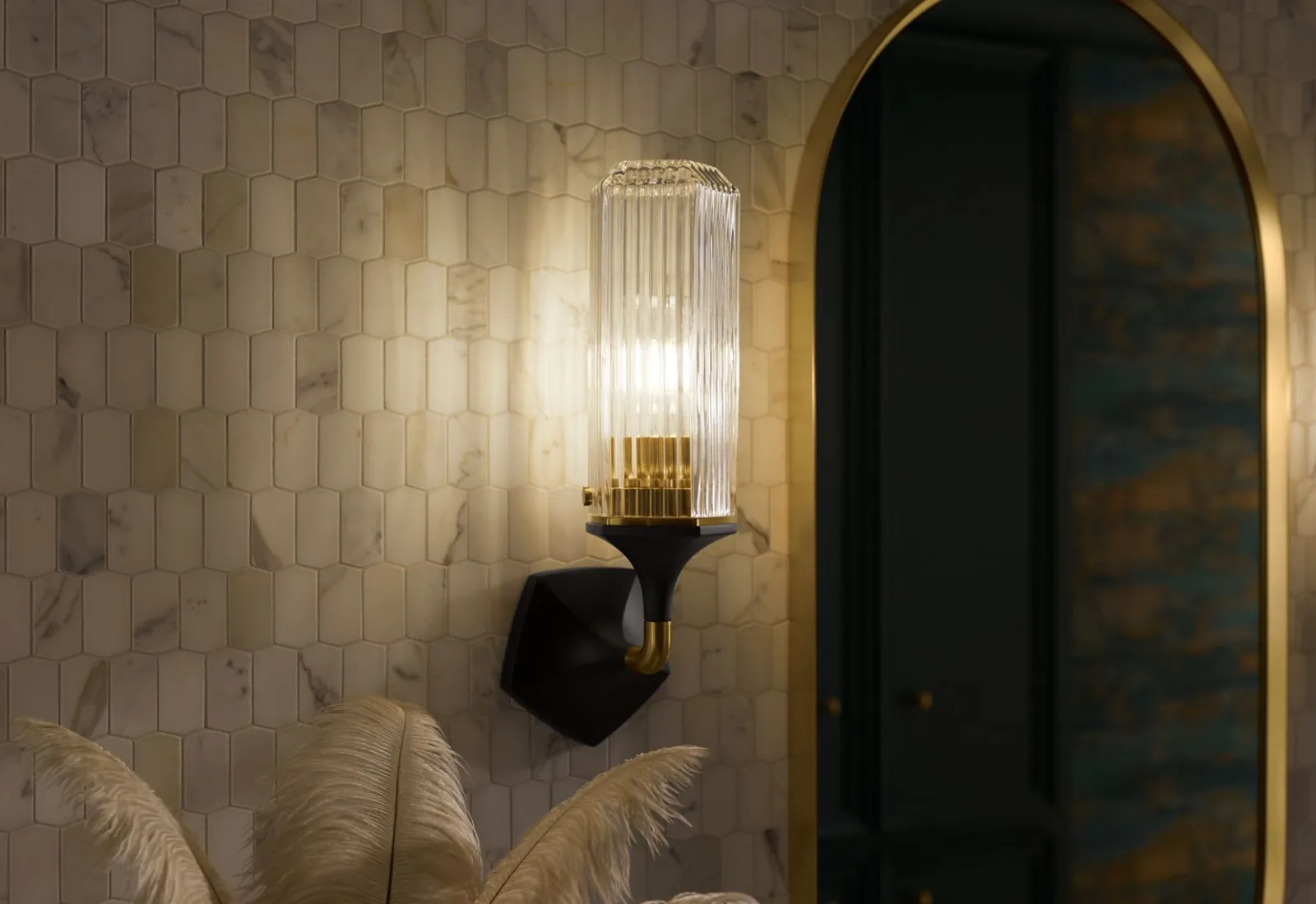 One-light sconce^Kohler