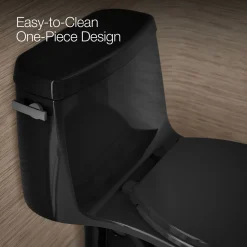 One-piece compact elongated 1.6 gpf toilet with Revolution 360® swirl flushing technology^Kohler Outlet