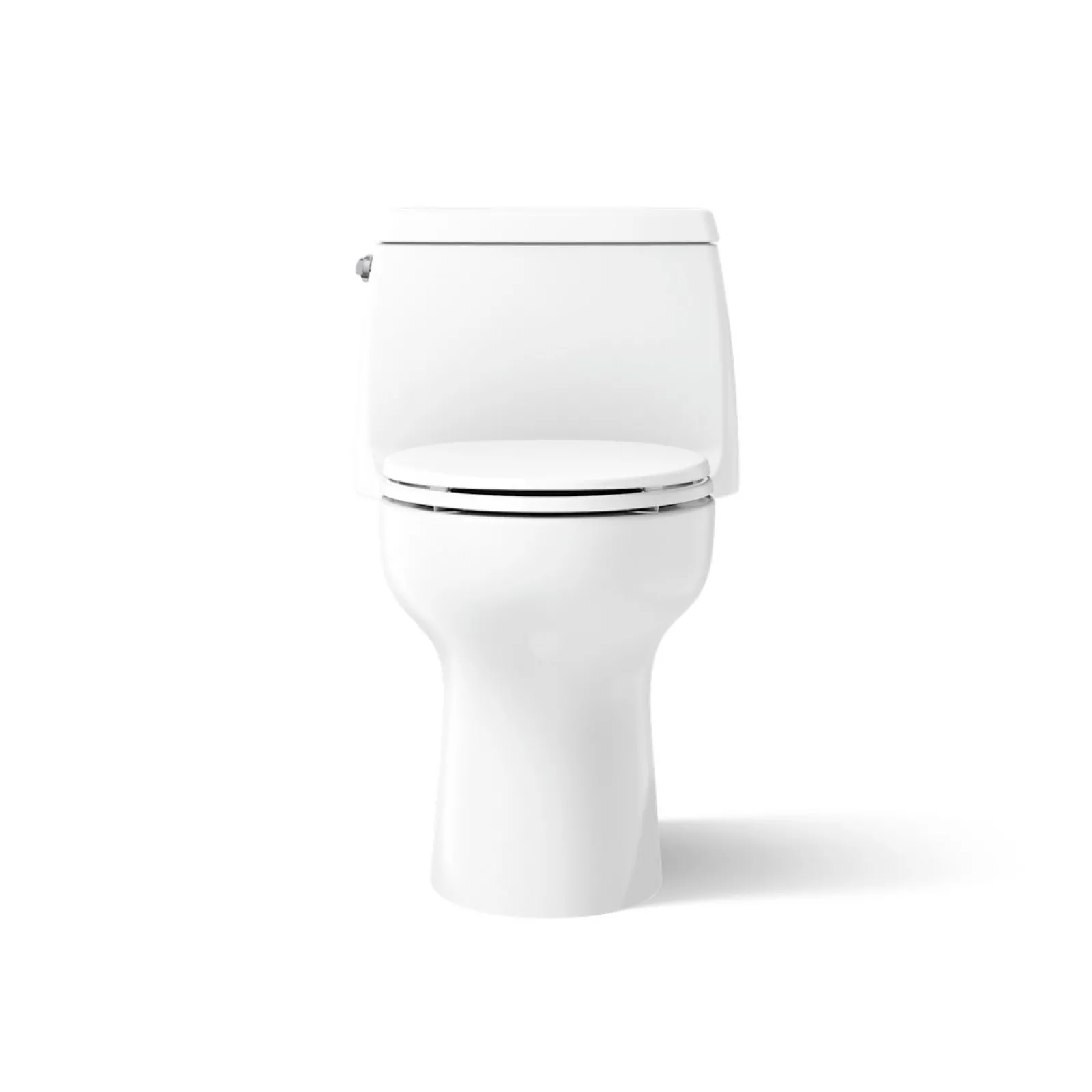 One-piece compact elongated 1.6 gpf toilet with Revolution 360® swirl flushing technology^Kohler Outlet