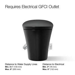 One-piece compact elongated smart toilet, dual-flush^Kohler Discount
