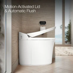 One-piece compact elongated smart toilet, dual-flush^Kohler Discount