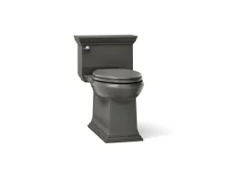 One-piece compact elongated toilet with skirted trapway, 1.28 gpf^Kohler Best