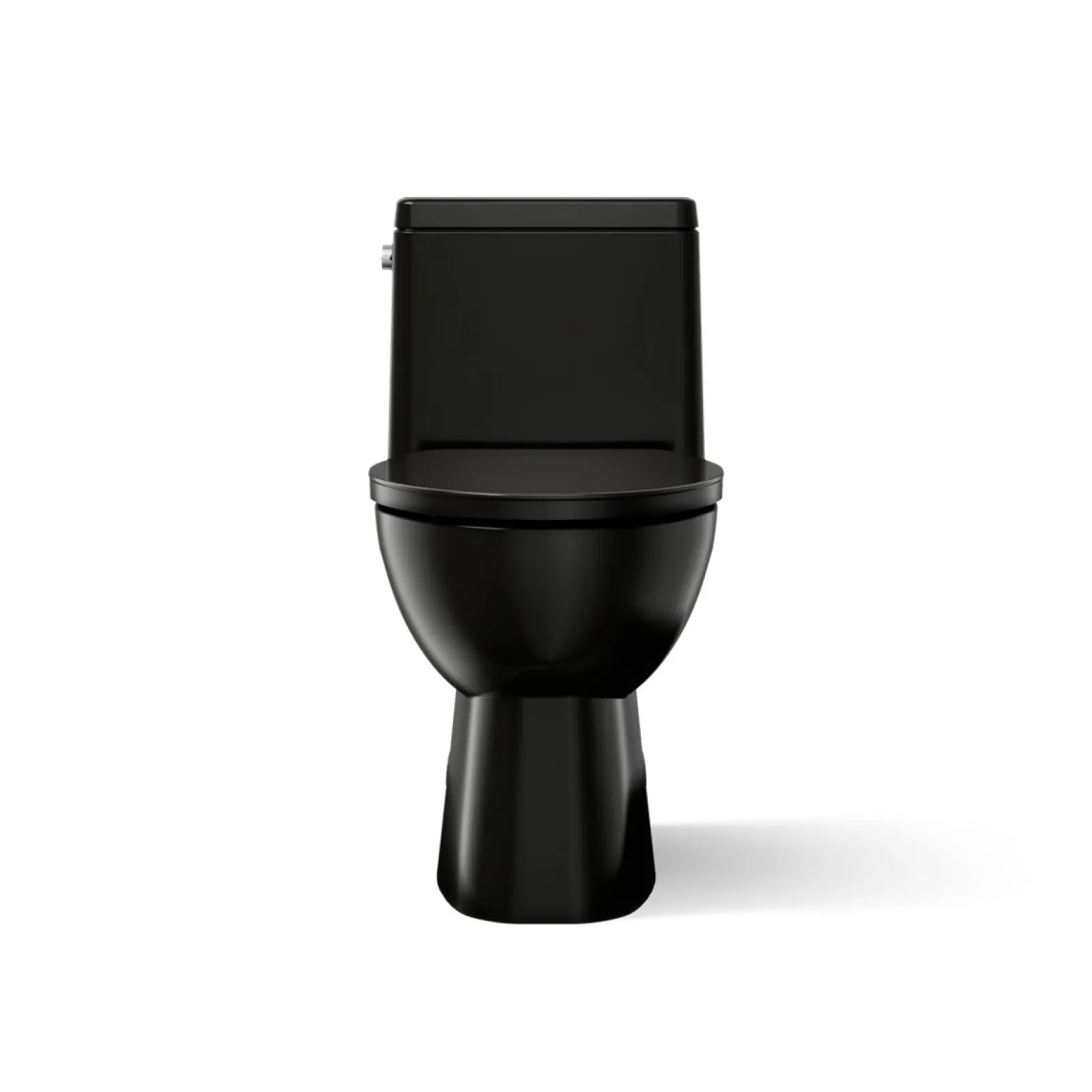 One-piece compact elongated toilet with skirted trapway, 1.28 gpf^Kohler Best