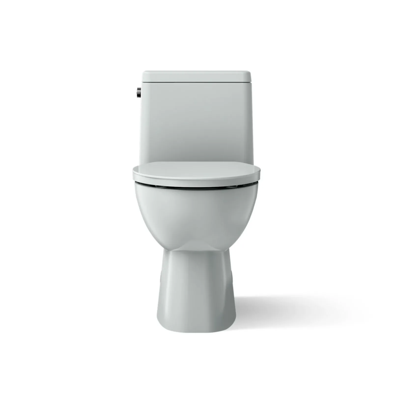 One-piece compact elongated toilet with skirted trapway, 1.28 gpf^Kohler Best