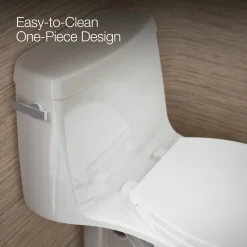 One-piece compact elongated toilet, 1.28 gpf^Kohler Clearance