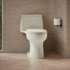 One-piece compact elongated toilet, 1.28 gpf^Kohler Clearance
