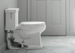 One-piece compact elongated toilet with skirted trapway, 1.28 gpf^Kohler Sale
