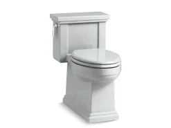 One-piece compact elongated toilet with skirted trapway, 1.28 gpf^Kohler Sale