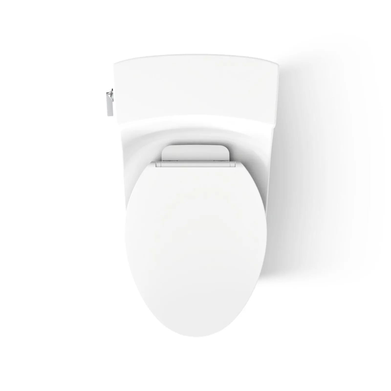 One-piece compact elongated toilet with concealed trapway, 1.28 gpf^Kohler