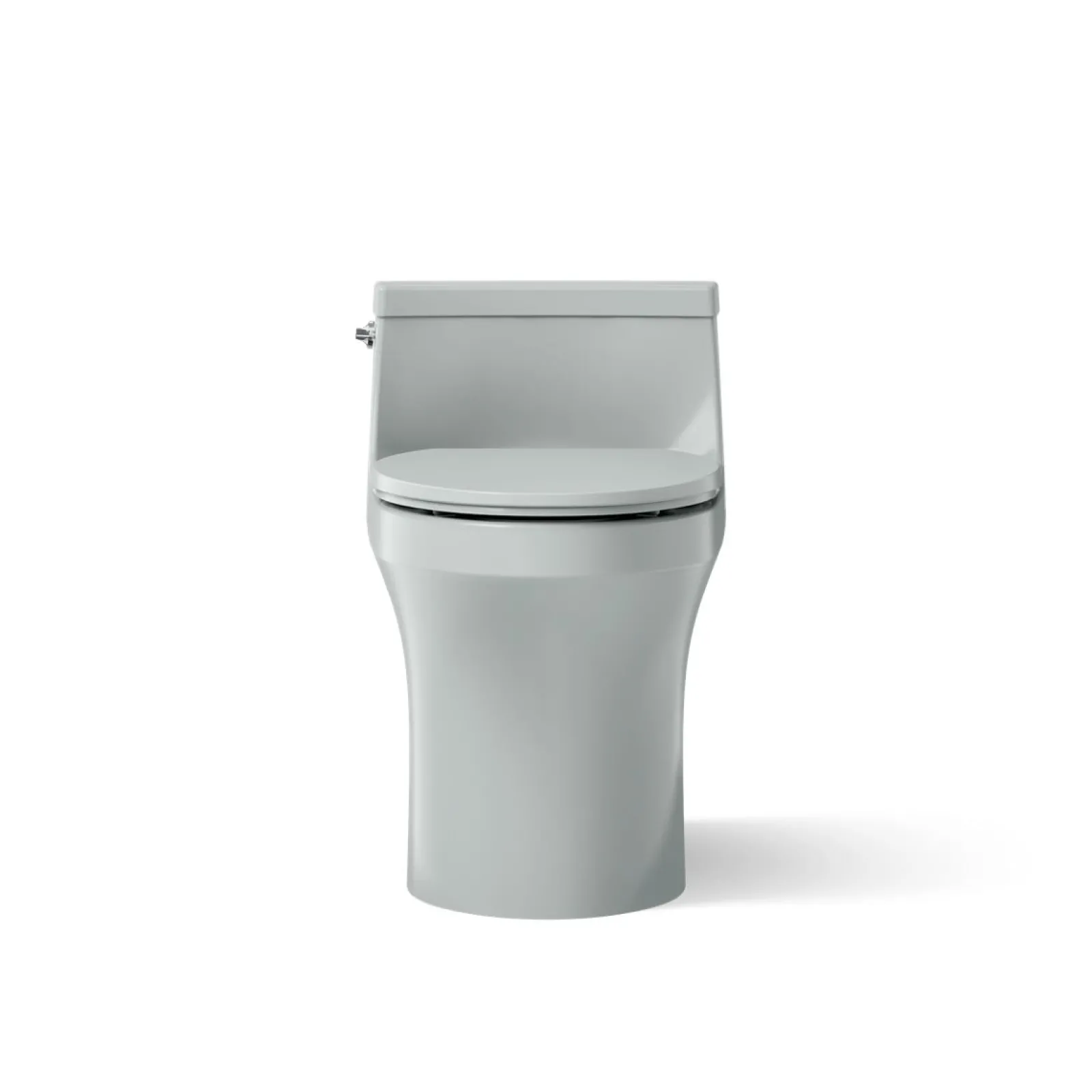 One-piece compact elongated toilet with concealed trapway, 1.28 gpf^Kohler