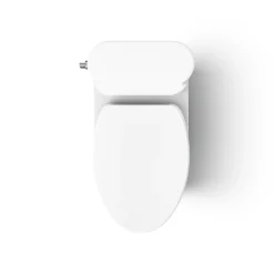 One-piece compact elongated toilet with skirted trapway, 1.28 gpf^Kohler Best