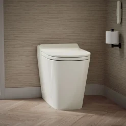 One-piece elongated smart toilet, dual-flush^Kohler