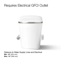 One-piece elongated smart toilet, dual-flush^Kohler Clearance