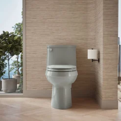 One-piece elongated toilet, 1.28 gpf^Kohler New