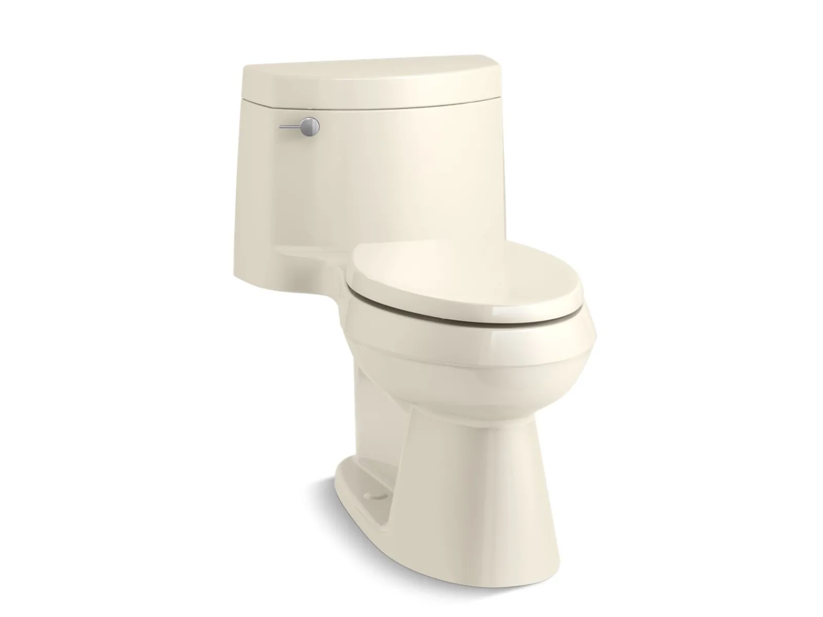 One-piece elongated toilet with concealed trapway, 1.28 gpf^Kohler Outlet