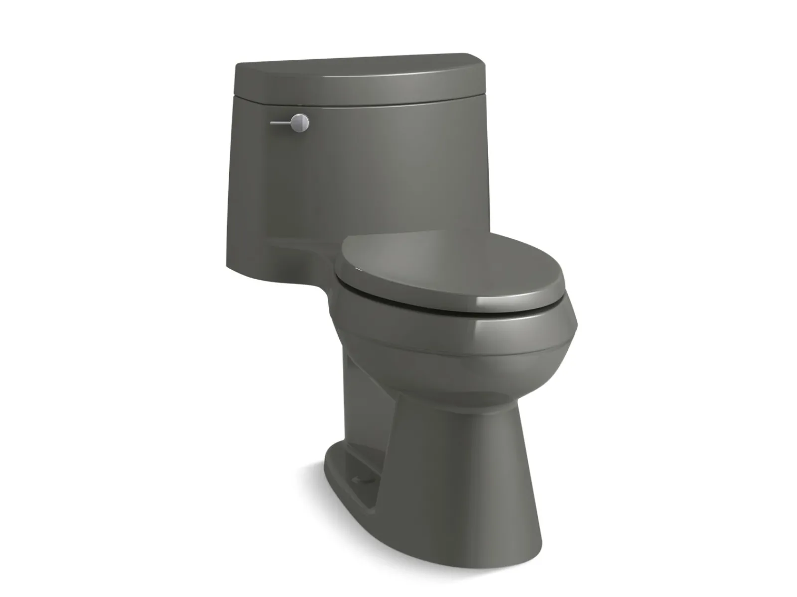 One-piece elongated toilet with concealed trapway, 1.28 gpf^Kohler Outlet