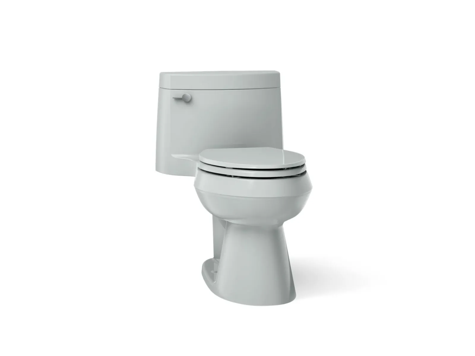 One-piece elongated toilet with concealed trapway, 1.28 gpf^Kohler Outlet