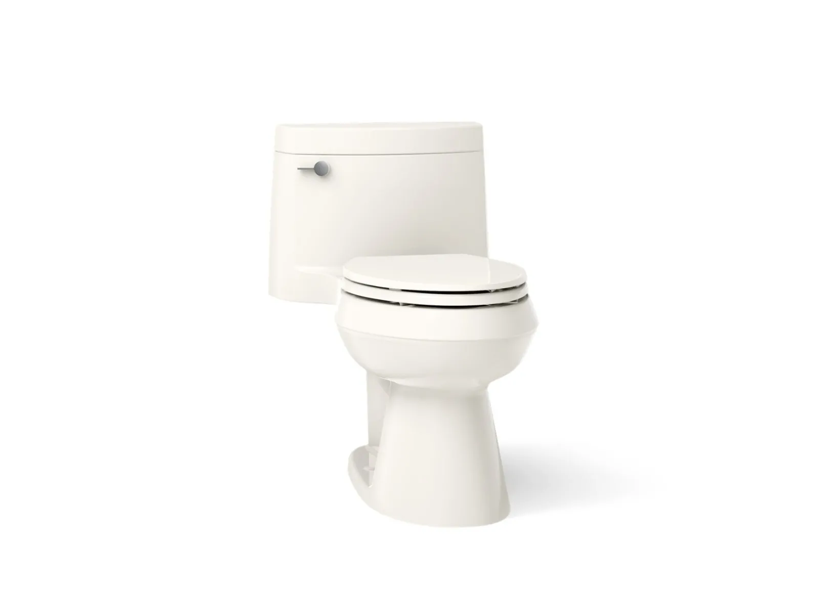 One-piece elongated toilet with concealed trapway, 1.28 gpf^Kohler Outlet