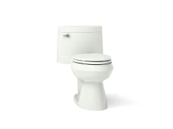 One-piece elongated toilet with concealed trapway, 1.28 gpf^Kohler Outlet