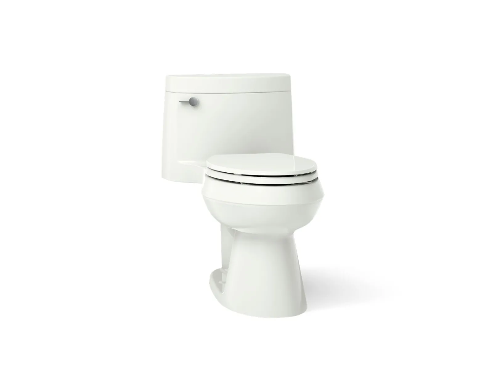 One-piece elongated toilet with concealed trapway, 1.28 gpf^Kohler Outlet