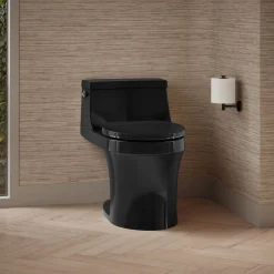 One-piece round-front toilet, 1.28 gpf^Kohler