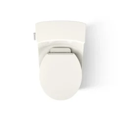 One-piece round-front toilet, 1.28 gpf^Kohler