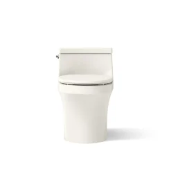 One-piece round-front toilet, 1.28 gpf^Kohler