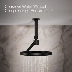 Open Rain iconic single-function rainhead, 2.5 gpm^Kohler Hot