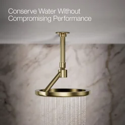 Open Rain iconic single-function rainhead, 2.5 gpm^Kohler Hot
