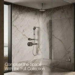 Open Rain iconic single-function rainhead, 2.5 gpm^Kohler Hot