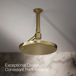 Open Rain iconic single-function rainhead, 2.5 gpm^Kohler Hot