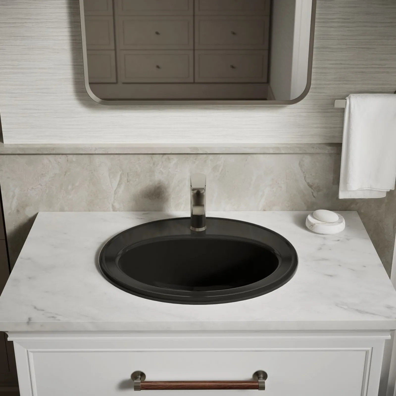 20-1/4" oval drop-in bathroom sink^Kohler Outlet