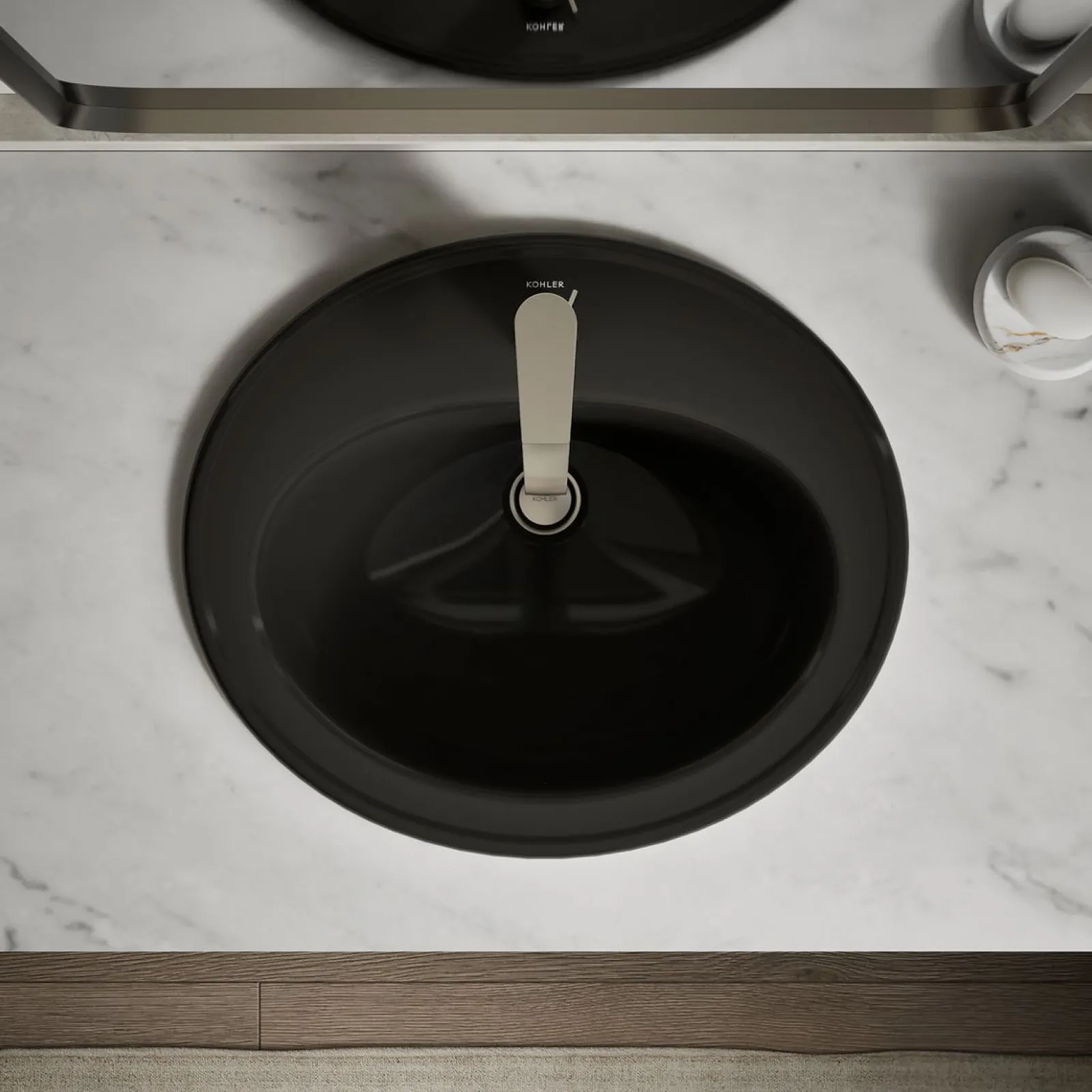 20-1/4" oval drop-in bathroom sink^Kohler Outlet