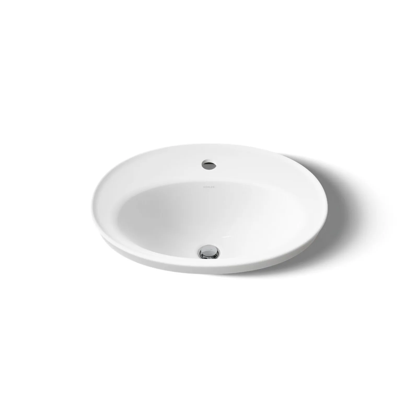 22-1/4" oval drop-in bathroom sink^Kohler Outlet