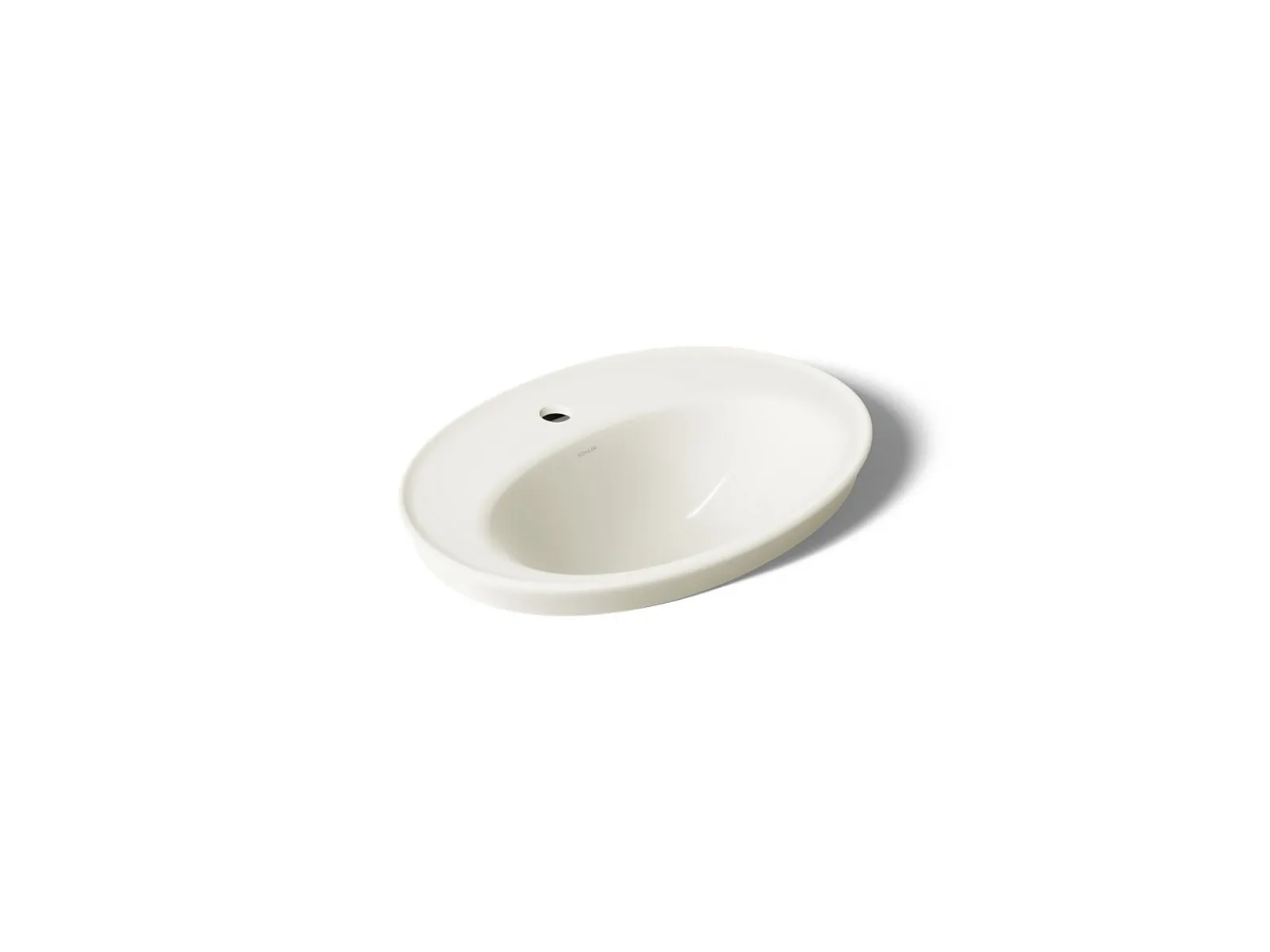 22-1/4" oval drop-in bathroom sink^Kohler Outlet