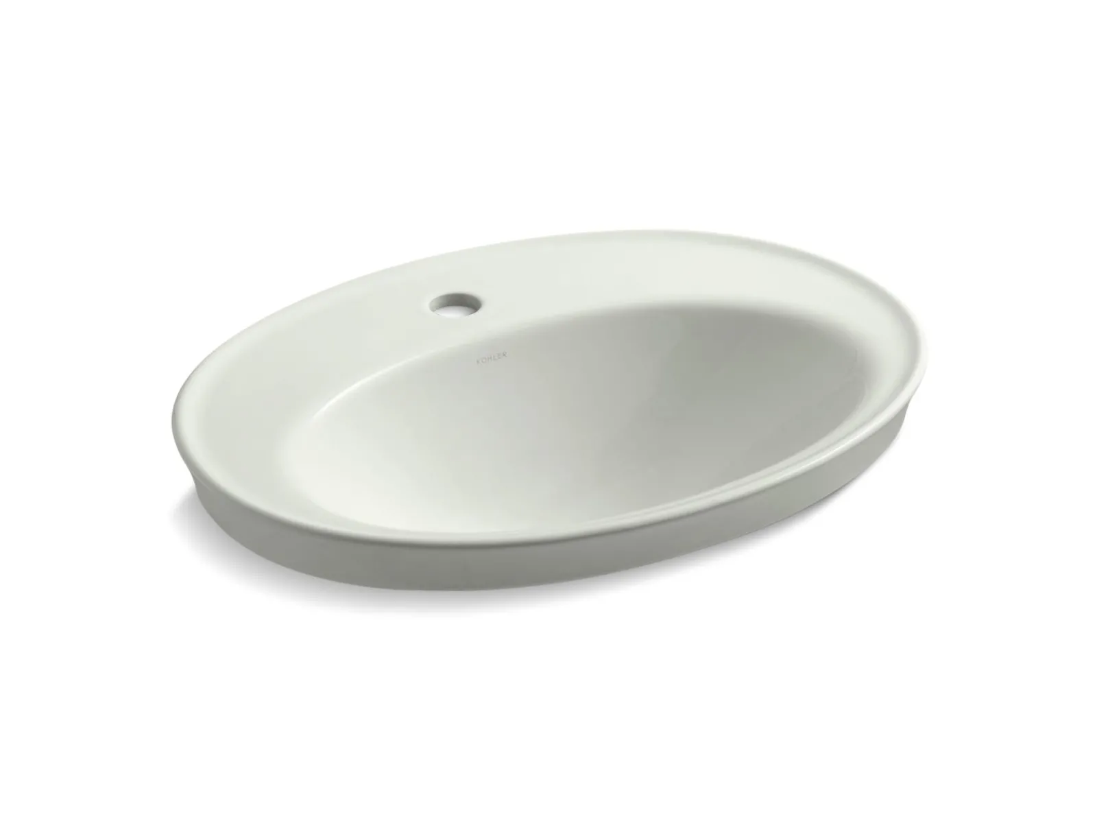 22-1/4" oval drop-in bathroom sink^Kohler Outlet