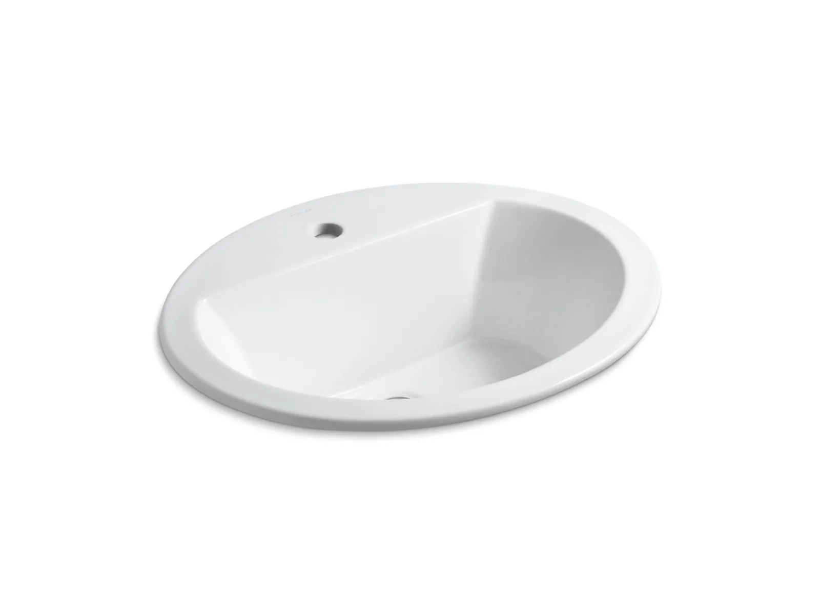 20-1/4" oval drop-in bathroom sink^Kohler Online