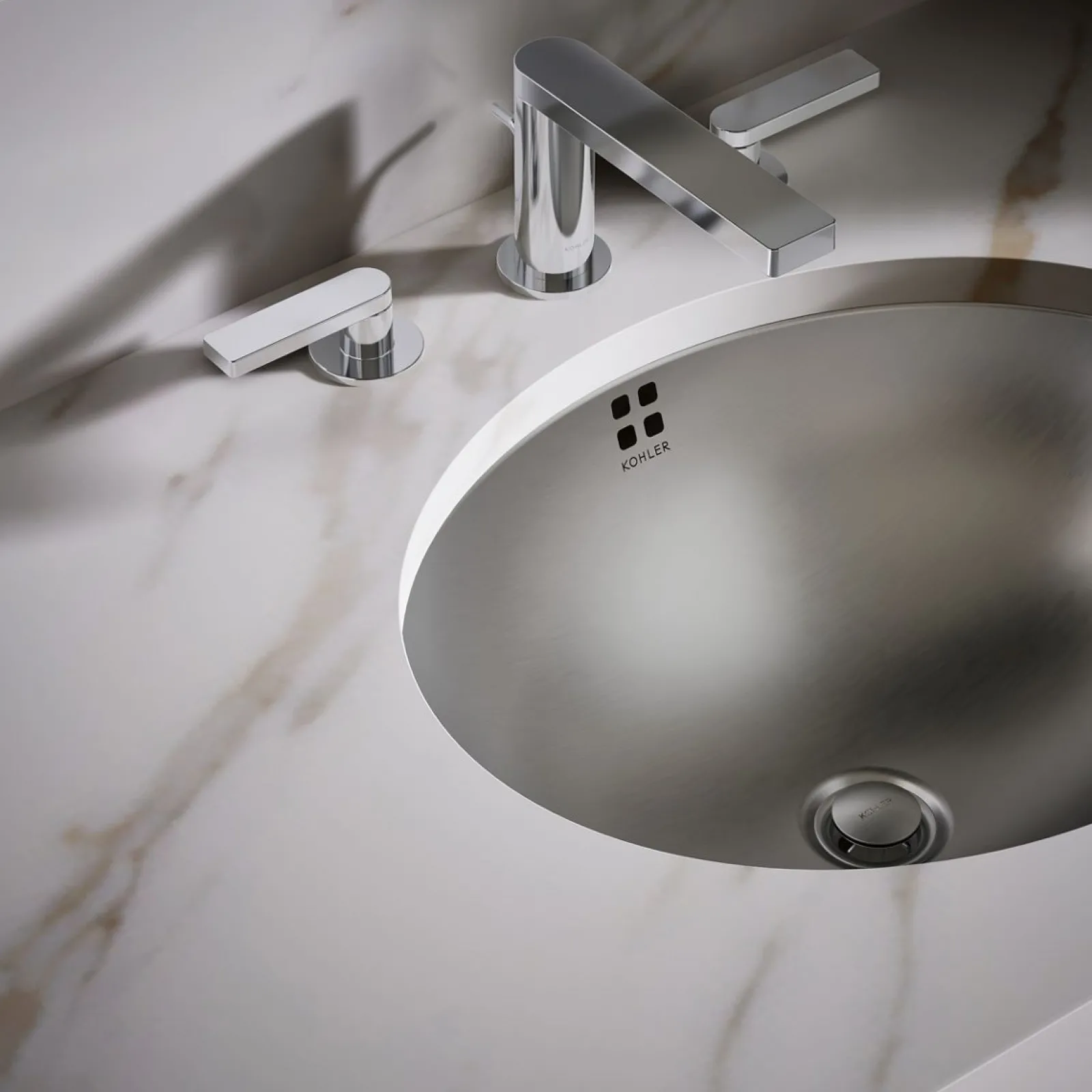 20" oval drop-in/undermount bathroom sink^Kohler Outlet