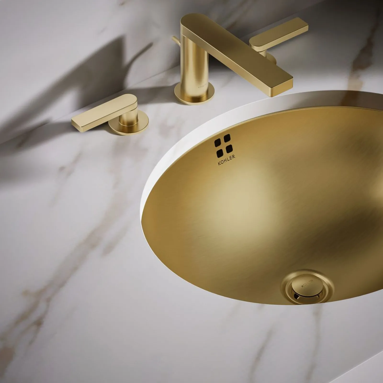 20" oval drop-in/undermount bathroom sink^Kohler New