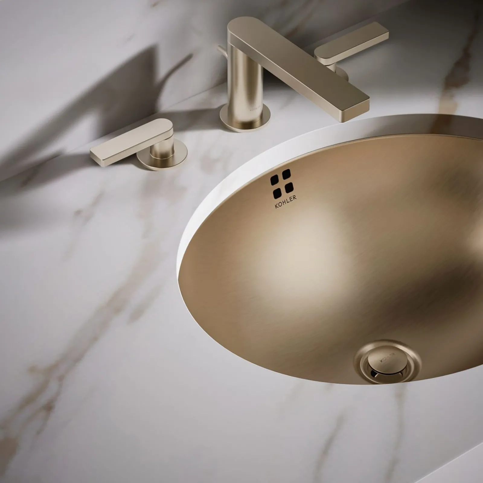 20" oval drop-in/undermount bathroom sink^Kohler New