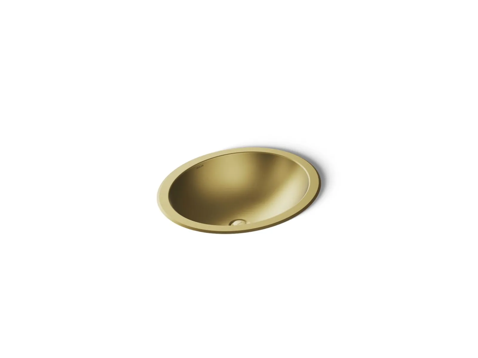 20" oval drop-in/undermount bathroom sink, no overflow^Kohler New