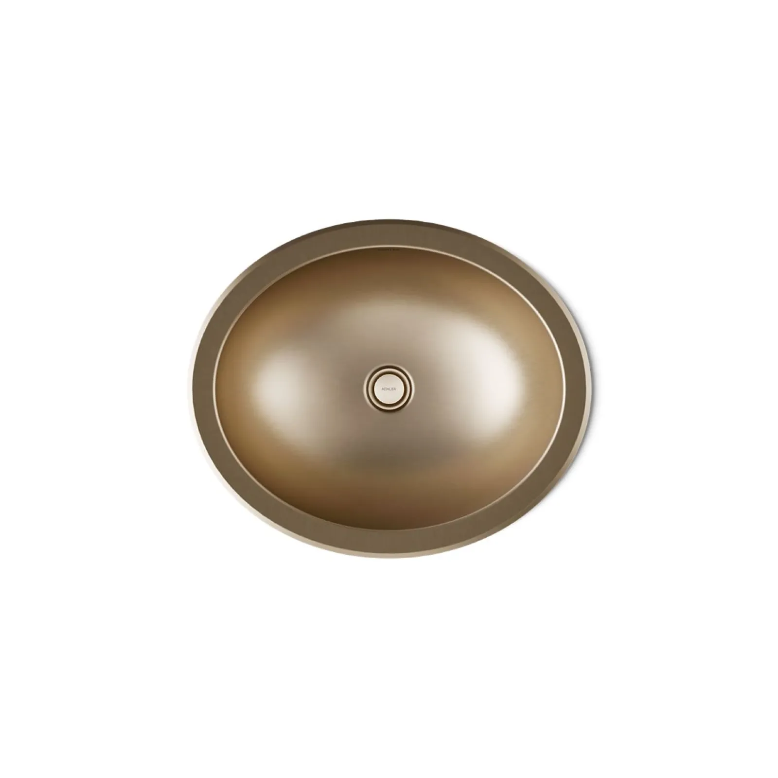 20" oval drop-in/undermount bathroom sink, no overflow^Kohler New