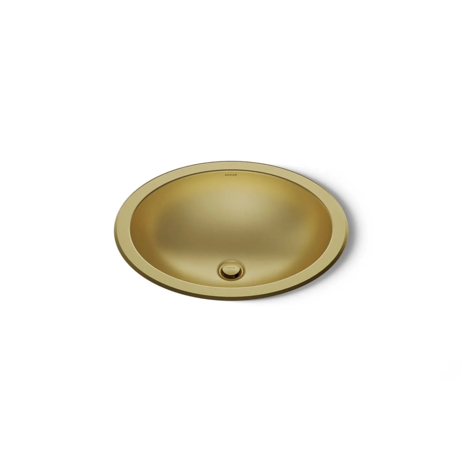 20" oval drop-in/undermount bathroom sink, no overflow^Kohler New