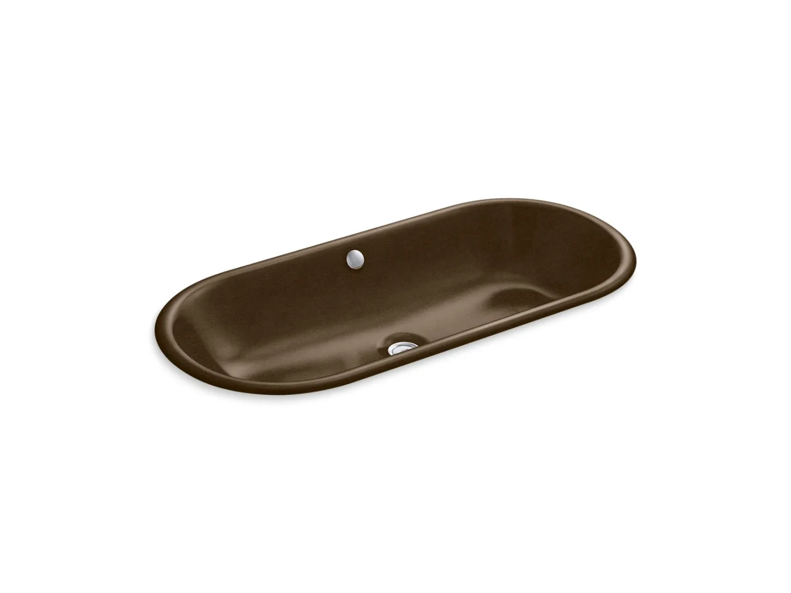 33" oval drop-in/undermount bathroom sink^Kohler New