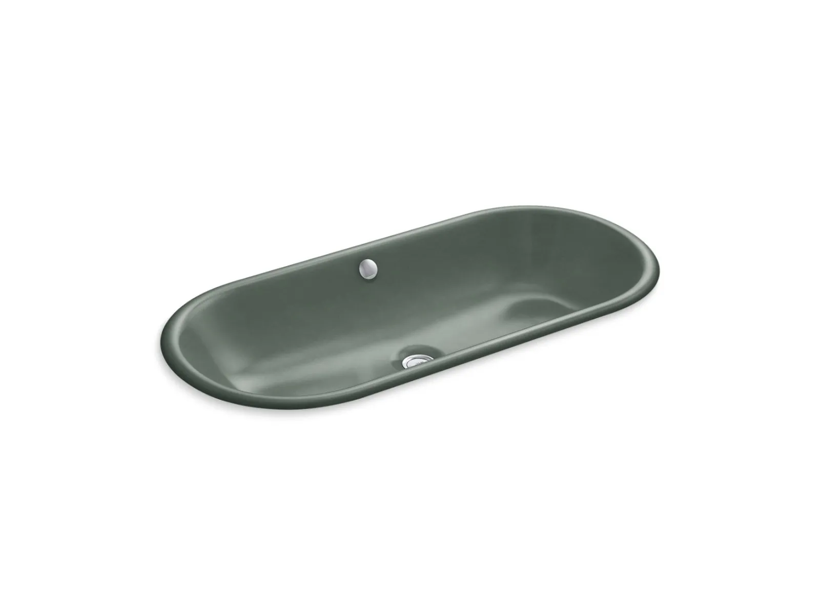 33" oval drop-in/undermount bathroom sink^Kohler New