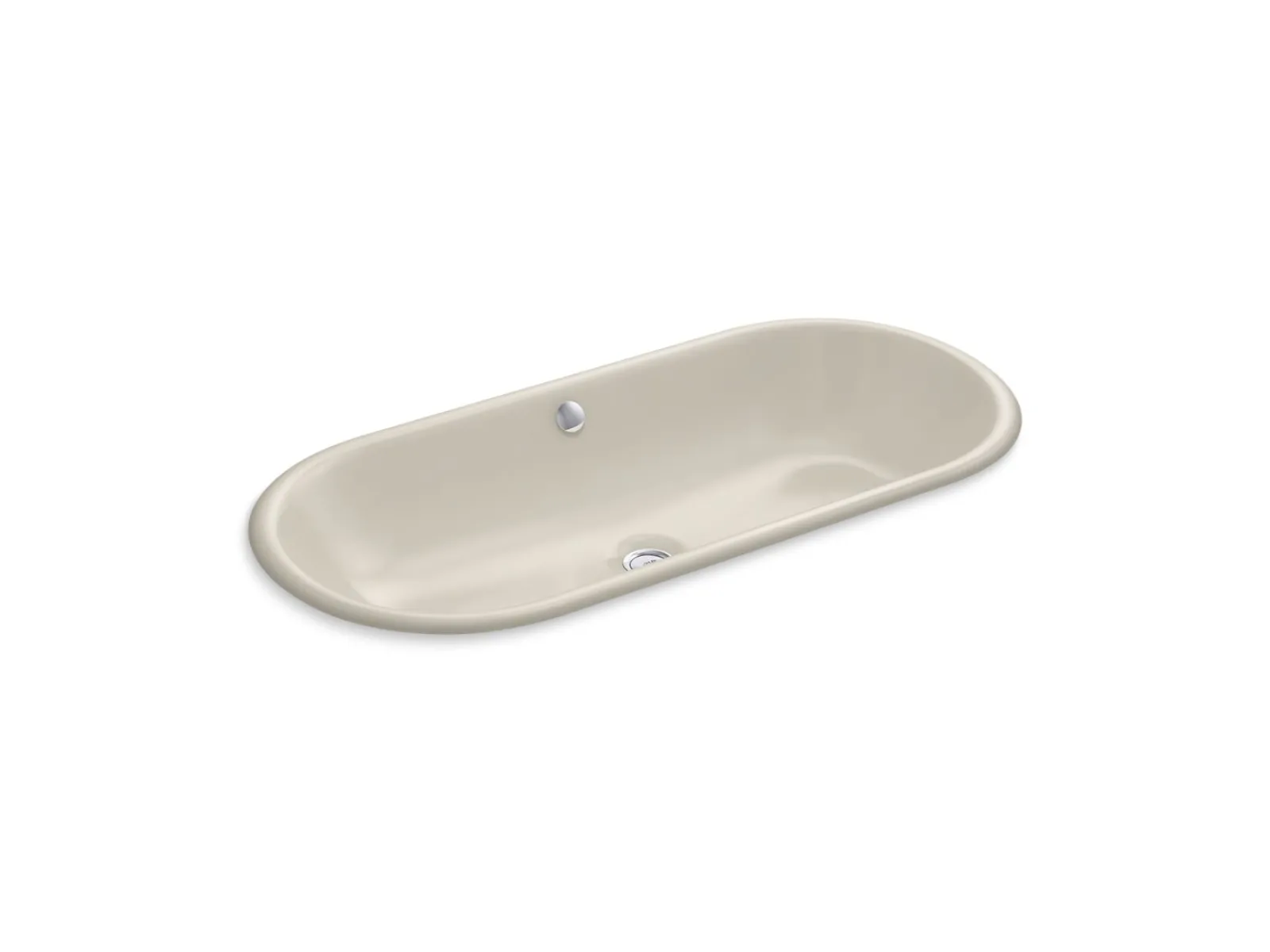 33" oval drop-in/undermount bathroom sink^Kohler New