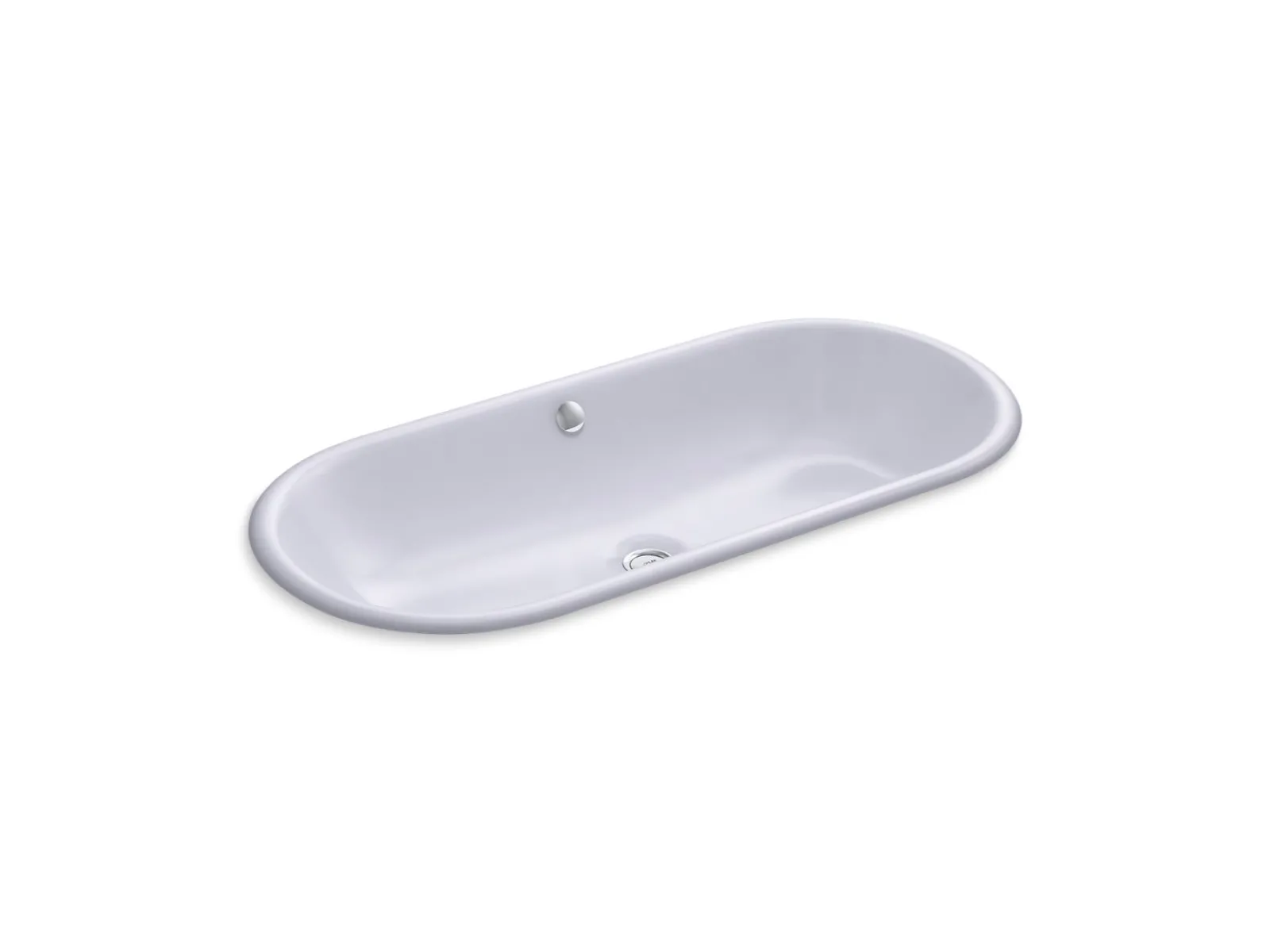 33" oval drop-in/undermount bathroom sink^Kohler New